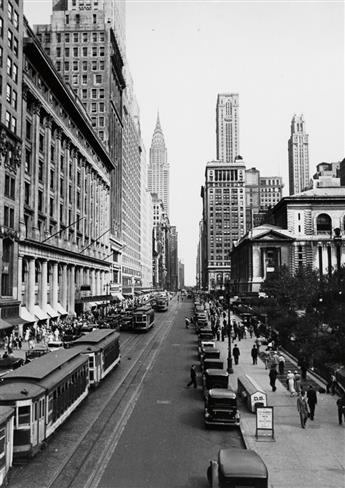 (NEW YORK CITY) A striking group of 57 photographs from the archive of Norddeutscher Lloyd Bremen of New York.